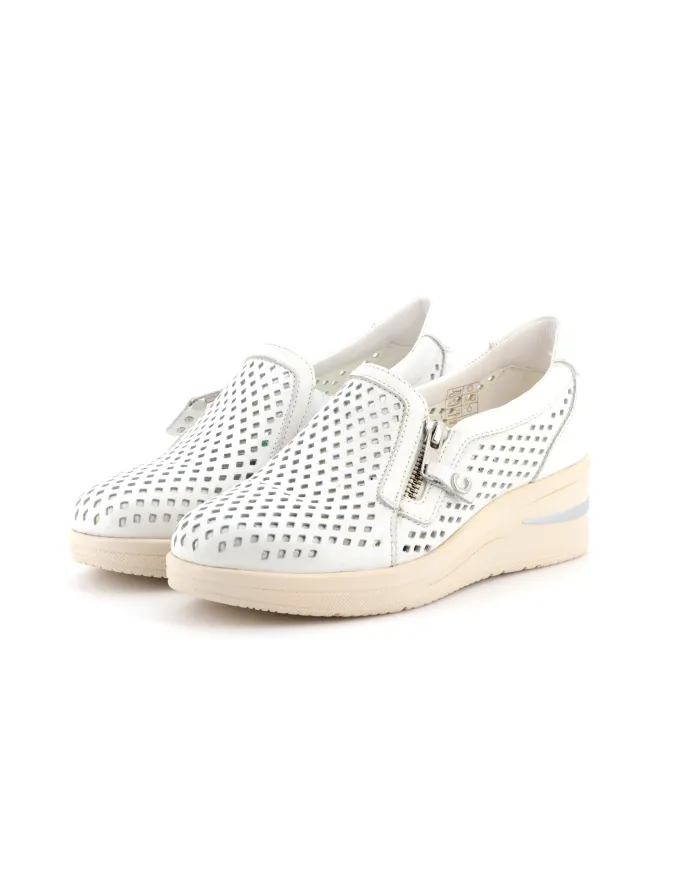 Cinzia Soft Sneakers Bianco - Glamour Calzature