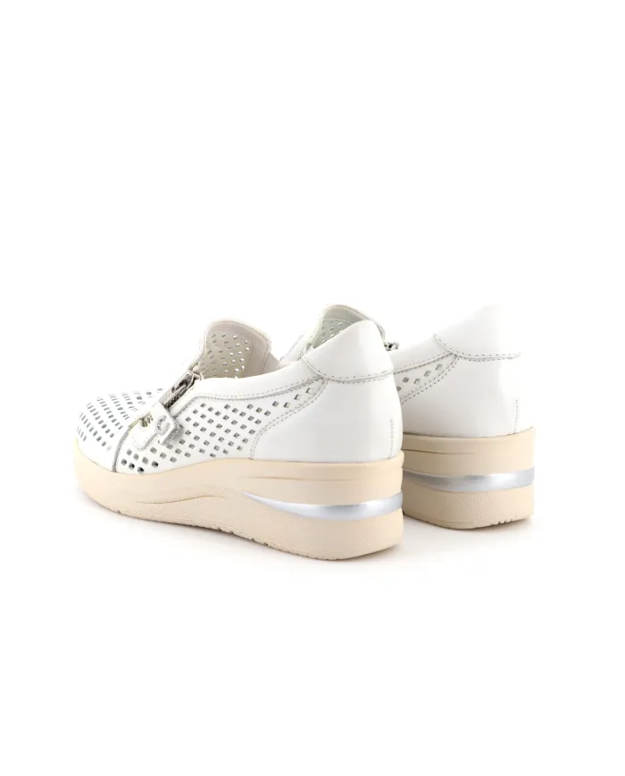 Cinzia Soft Sneakers Bianco - Glamour Calzature