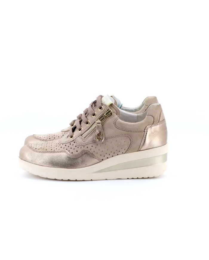 Cinzia Soft Sneakers Beige - Glamour Calzature