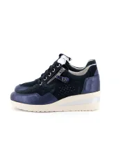 Cinzia Soft Sneakers Blu - Glamour Calzature