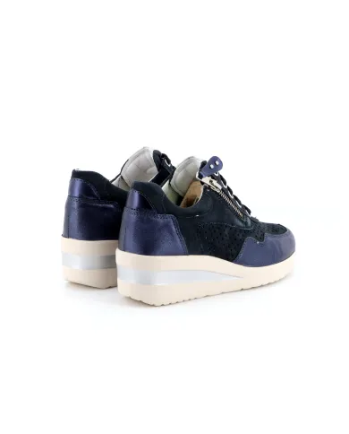 Cinzia Soft Sneakers Blu - Glamour Calzature