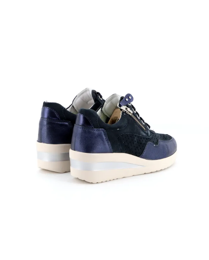 Cinzia Soft Sneakers Blu - Glamour Calzature