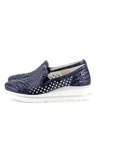 Cinzia Soft Sneakers Blu - Glamour Calzature