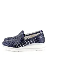 Cinzia Soft Sneakers Blu - Glamour Calzature