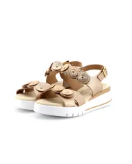 Cinzia Soft Sandalo Oro - Glamour Calzature