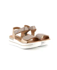 Cinzia Soft Sandalo Platino - Glamour Calzature