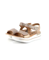 Cinzia Soft Sandalo Platino - Glamour Calzature