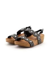 Cinzia Soft Sandalo Nero - Glamour Calzature