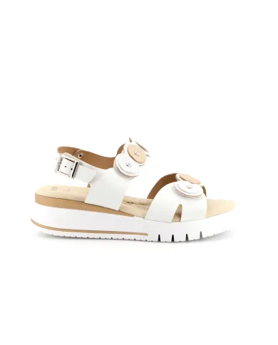Cinzia Soft Sandalo Bianco - Glamour Calzature