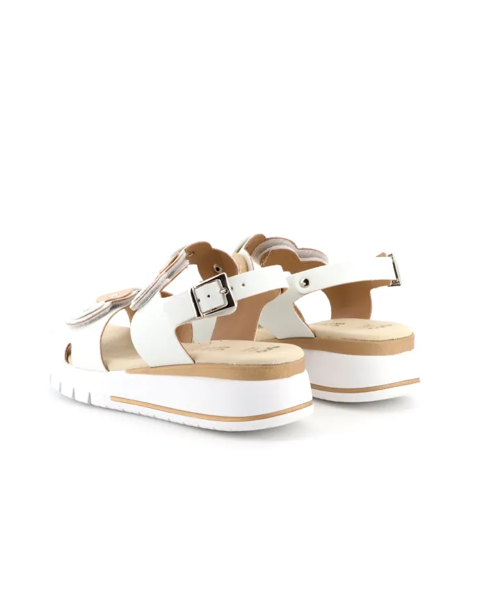 Cinzia Soft Sandalo Bianco - Glamour Calzature