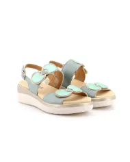 Cinzia Soft Sandalo Verde - Glamour Calzature