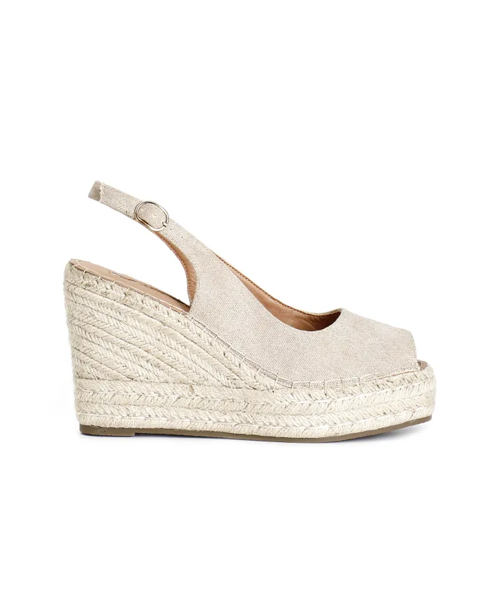 CafèNoir Espadrillas Beige - Glamour Calzature