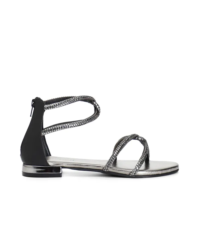 CafèNoir Sandalo Nero - Glamour Calzature