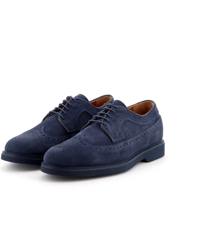 Nero Giardini Stringata Blu - Glamour Calzature