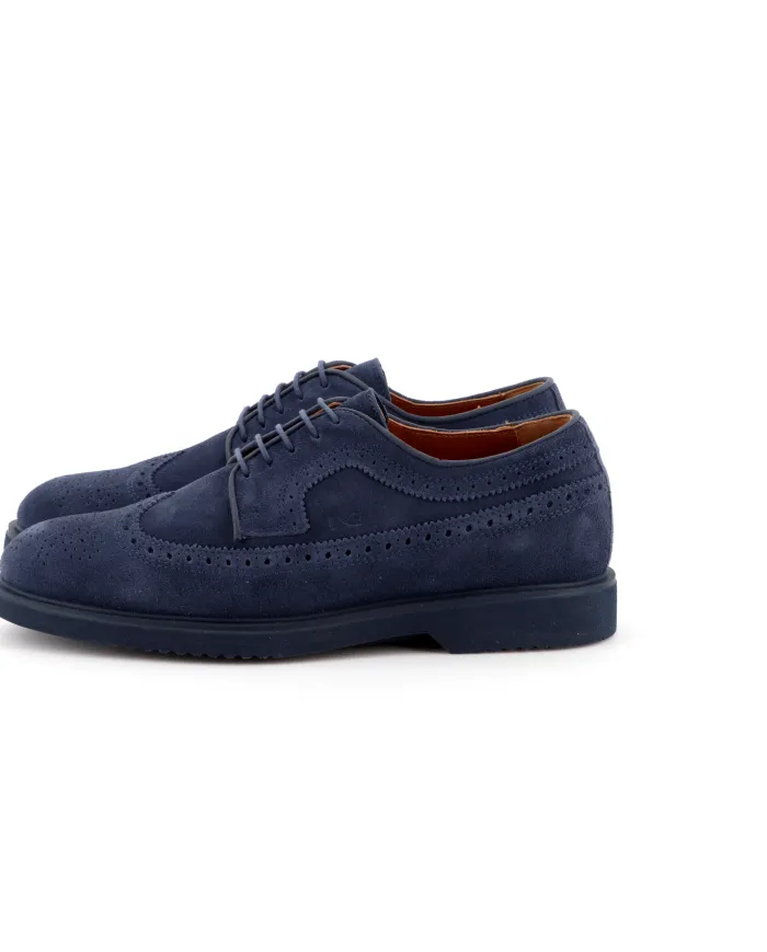 Nero Giardini Stringata Blu - Glamour Calzature