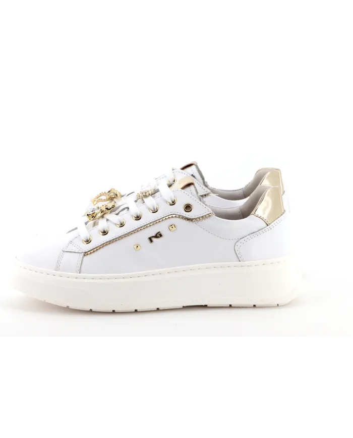 Nero Giardini Sneakers Bianco - Glamour Calzature Nero Giardini Sneakers Bianco - Glamour Calzature