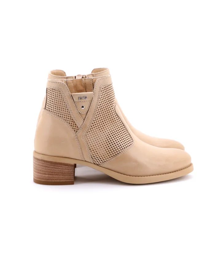 Nero Giardini Tronchetto Beige - Glamour Calzature