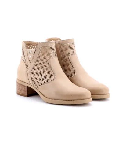 Nero Giardini Tronchetto Beige - Glamour Calzature Nero Giardini Tronchetto Beige - Glamour Calzature