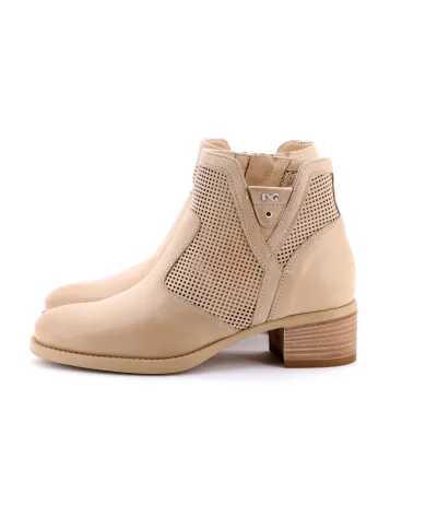 Nero Giardini Tronchetto Beige - Glamour Calzature Nero Giardini Tronchetto Beige - Glamour Calzature