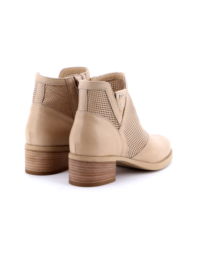 Nero Giardini Tronchetto Beige - Glamour Calzature Nero Giardini Tronchetto Beige - Glamour Calzature