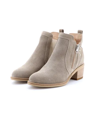 Nero Giardini Tronchetto Beige - Glamour Calzature Nero Giardini Tronchetto Beige - Glamour Calzature