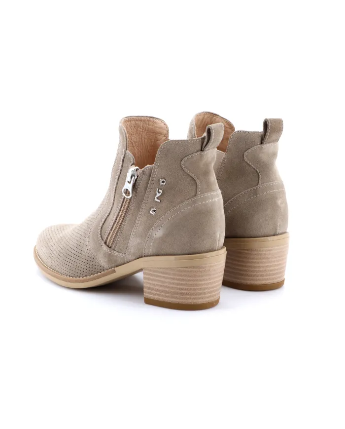 Nero Giardini Tronchetto Beige - Glamour Calzature Nero Giardini Tronchetto Beige - Glamour Calzature