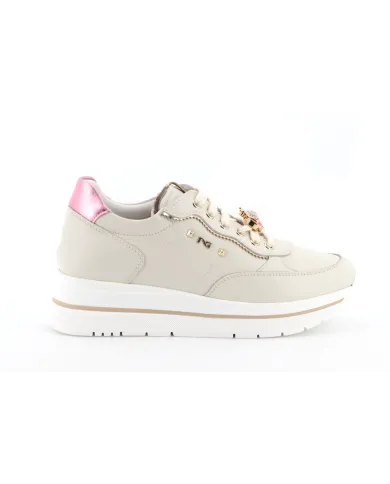 Nero Giardini Sneakers Avorio - Glamour Calzature