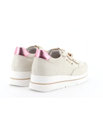 Nero Giardini Sneakers Avorio - Glamour Calzature