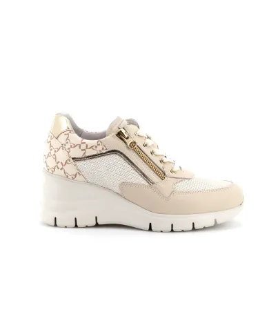 Nero Giardini Sneakers Avorio - Glamour Calzature Nero Giardini Sneakers Avorio - Glamour Calzature