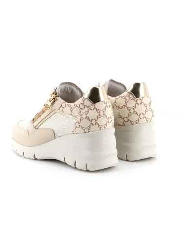 Nero Giardini Sneakers Avorio - Glamour Calzature