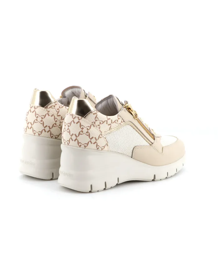 Nero Giardini Sneakers Avorio - Glamour Calzature Nero Giardini Sneakers Avorio - Glamour Calzature