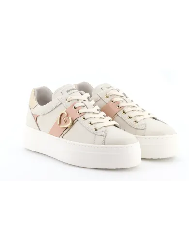 Nero Giardini Sneakers Avorio - Glamour Calzature