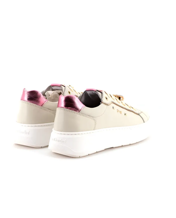 Nero Giardini Sneakers Avorio - Glamour Calzature