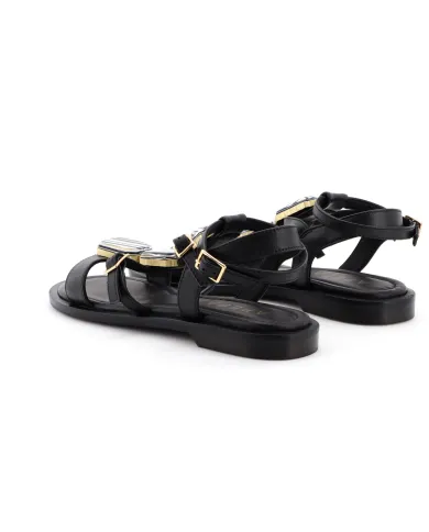 APEPAZZA Sandalo Nero - Glamour Calzature APEPAZZA Sandalo Nero - Glamour Calzature
