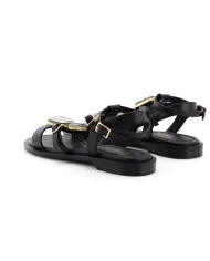 APEPAZZA Sandalo Nero - Glamour Calzature