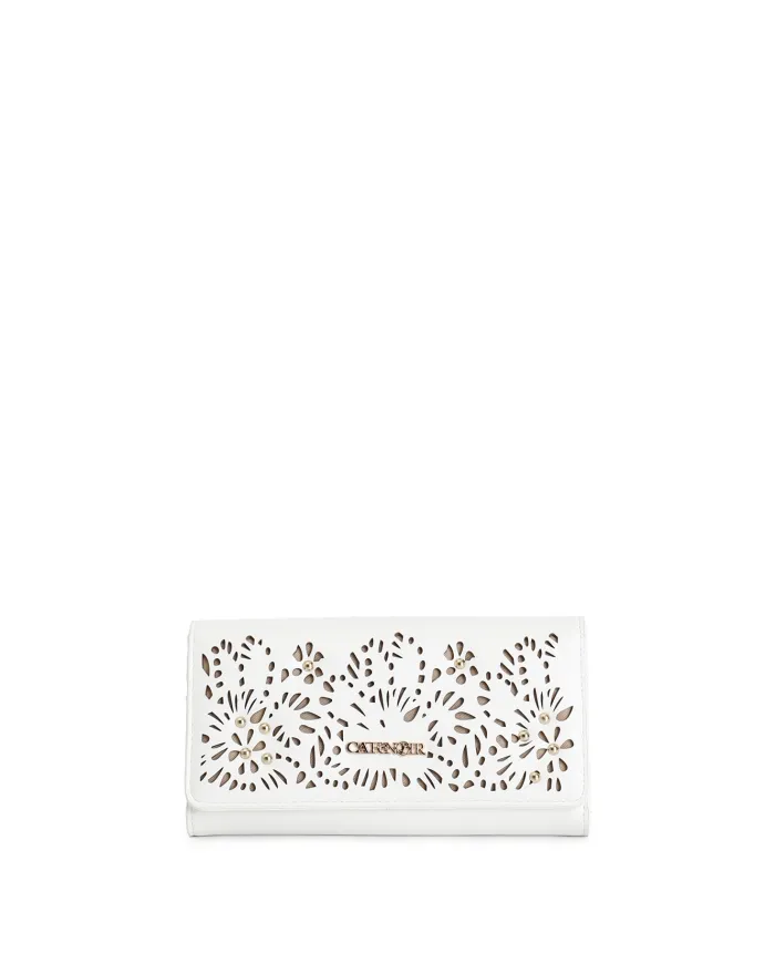 CafèNoir Portafoglio Bianco - Glamour Calzature CafèNoir Portafoglio Bianco - Glamour Calzature