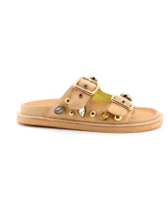 APEPAZZA Ciabatta Beige - Glamour Calzature