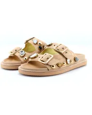 APEPAZZA Ciabatta Beige - Glamour Calzature