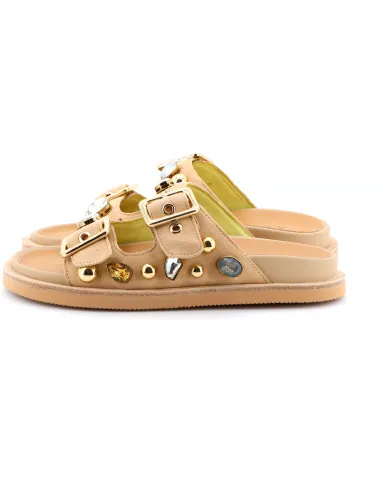 APEPAZZA Ciabatta Beige - Glamour Calzature APEPAZZA Ciabatta Beige - Glamour Calzature