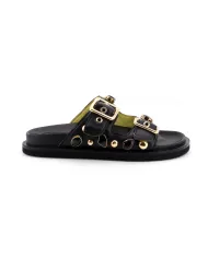 APEPAZZA Ciabatta Nero - Glamour Calzature