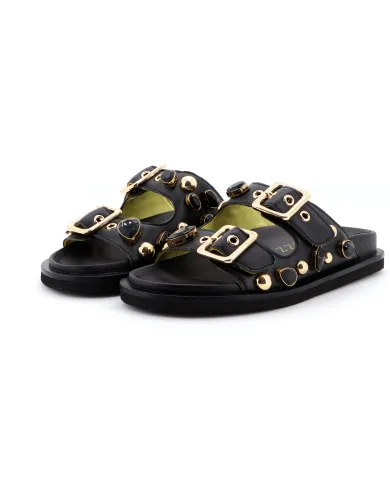 APEPAZZA Ciabatta Nero - Glamour Calzature APEPAZZA Ciabatta Nero - Glamour Calzature