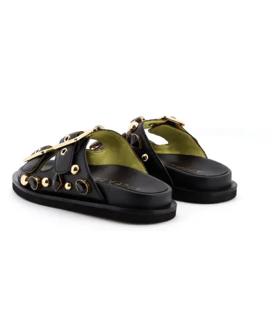 APEPAZZA Ciabatta Nero - Glamour Calzature APEPAZZA Ciabatta Nero - Glamour Calzature