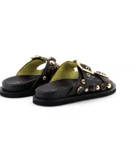 APEPAZZA Ciabatta Nero - Glamour Calzature