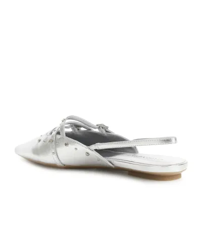 CafèNoir Slingback Argento - Glamour Calzature CafèNoir Slingback Argento - Glamour Calzature