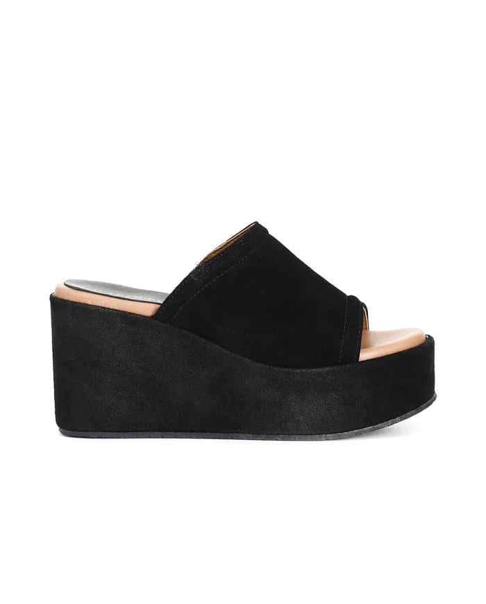 CafèNoir Ciabatta Nero - Glamour Calzature