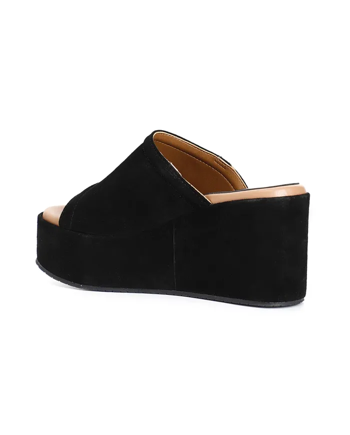 CafèNoir Ciabatta Nero - Glamour Calzature