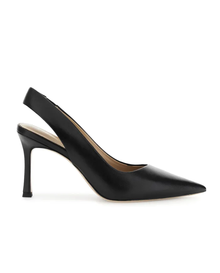 CafèNoir Slingback Nero - Glamour Calzature
