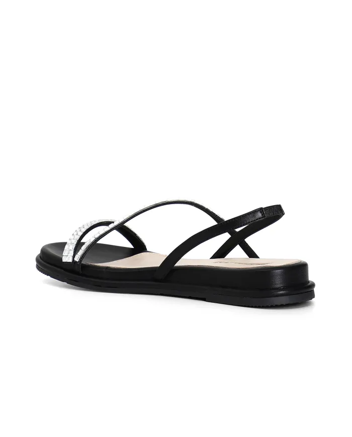 CafèNoir Sandalo Nero - Glamour Calzature