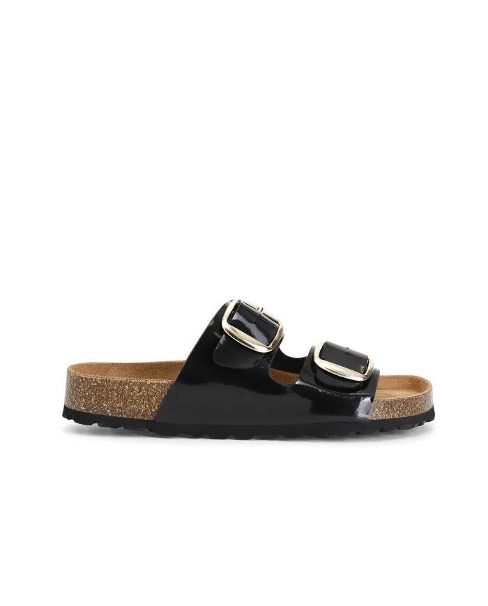 CafèNoir Ciabatta Nero - Glamour Calzature