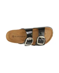 CafèNoir Ciabatta Nero - Glamour Calzature